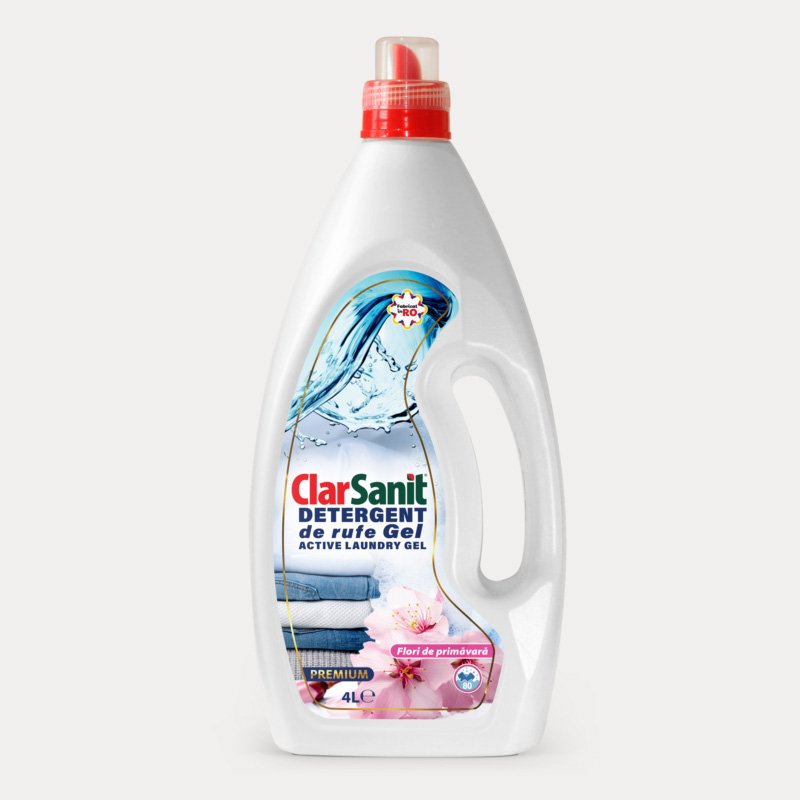 Clarsanit solutii de curatenie detergenti vase detergent de rufe degresant sapun lichid gel de dus detartrant servetele umede