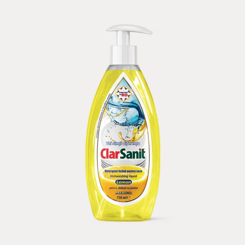 Clarsanit solutii de curatenie detergenti vase detergent de rufe degresant sapun lichid gel de dus detartrant servetele umede